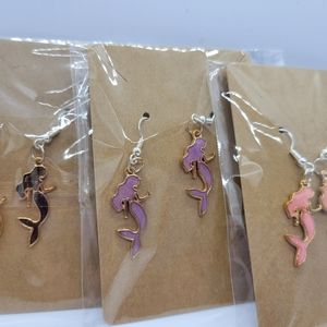Mermaid Charm earrings